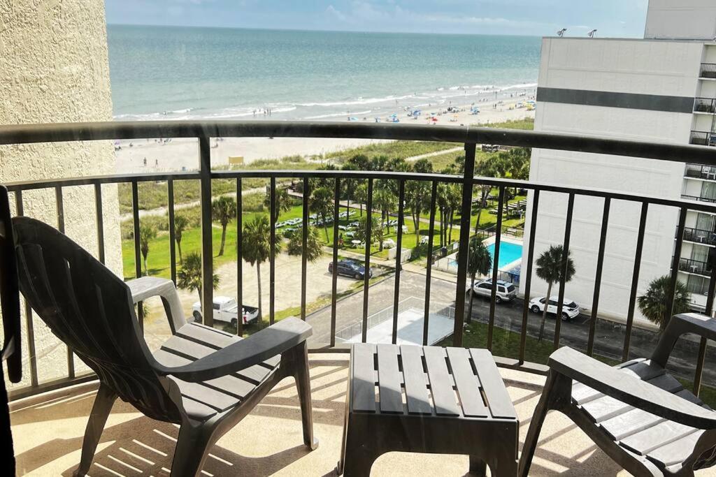 Ocean View Condo On The Beach! Myrtle Beach Bagian luar foto