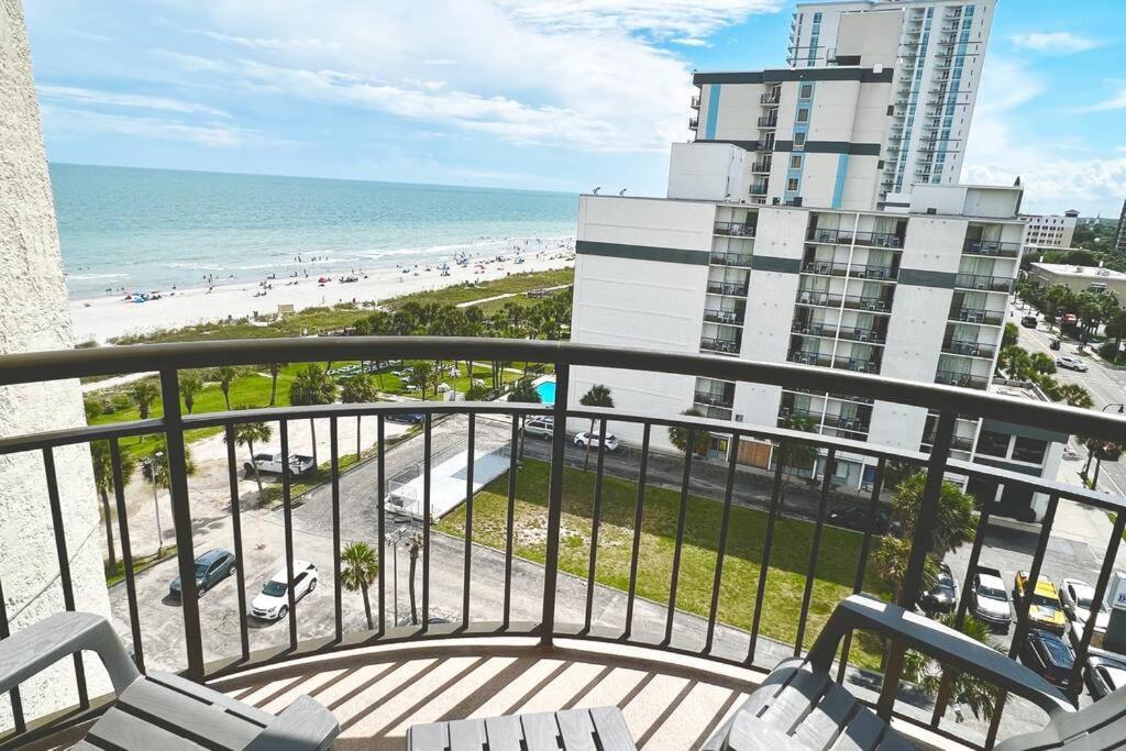 Ocean View Condo On The Beach! Myrtle Beach Bagian luar foto