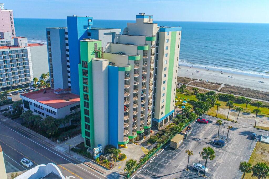 Ocean View Condo On The Beach! Myrtle Beach Bagian luar foto