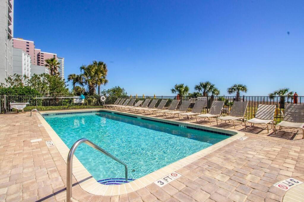 Ocean View Condo On The Beach! Myrtle Beach Bagian luar foto